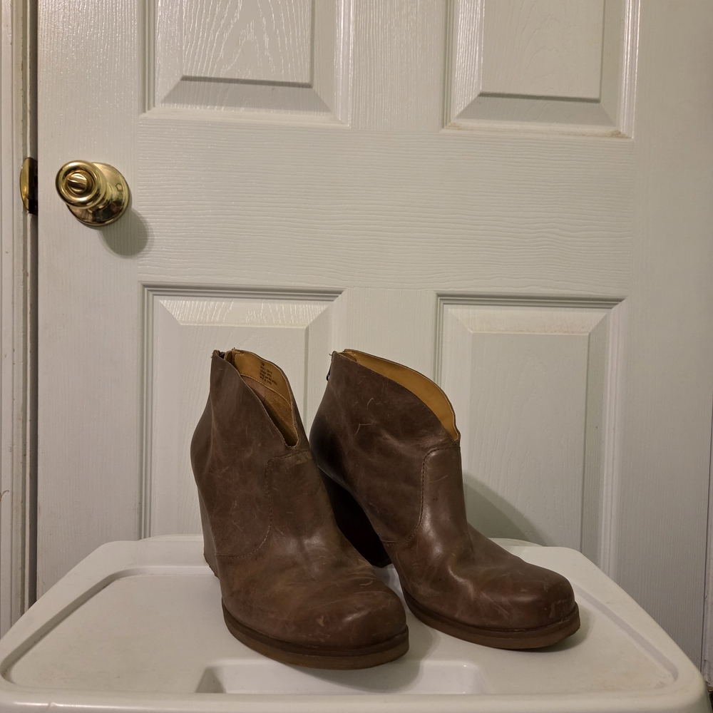 Kork Brown Gemini Booties